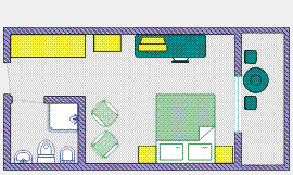 hotel room